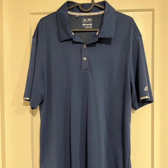 Men's Adidas Climachill Polo - Picture 1 of 2